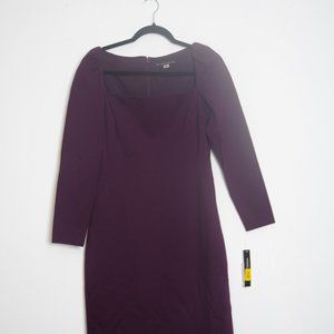 Purple Midi Dress